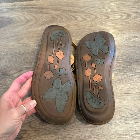 Born Multicolor Strappy Sandal Size 9 - Picture 7 of 7